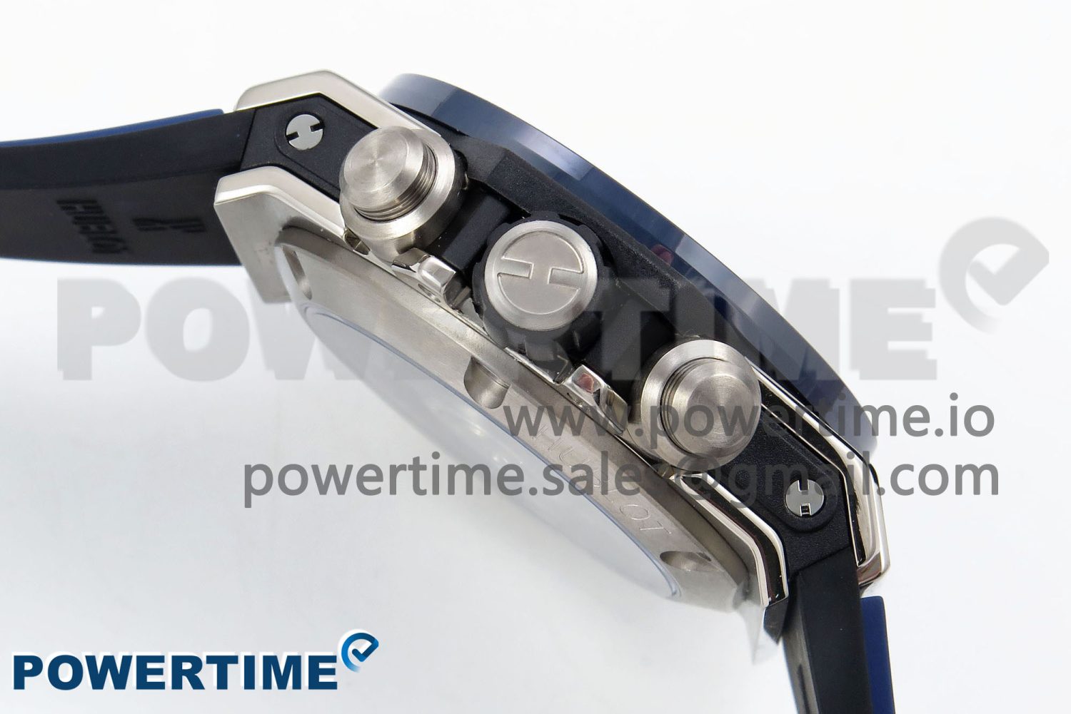 Big Bang Unico 42mm SS BBF 1:1 Best Edition Skeleton Dial on Blue Rubber Strap A1280 V2 - Image 6