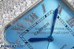 Santos De 40mm TWF 1:1 Best Edition Blue Dial 904L SS Case and Bracelet A2824 - Image 4