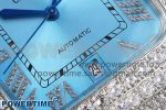 Santos De 40mm TWF 1:1 Best Edition Blue Dial 904L SS Case and Bracelet A2824 - Image 5