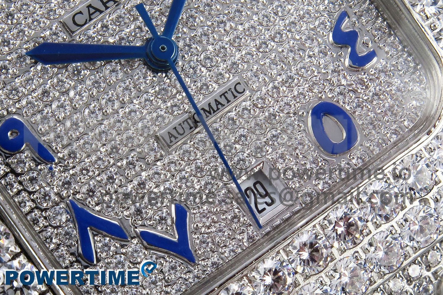 Santos De 40mm TWF 1:1 Best Edition SS Dial 904L SS Case and Bracelet A2824 - Image 5