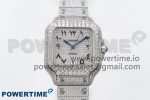 Santos De 40mm TWF 1:1 Best Edition SS Dial 904L SS Case and Bracelet A2824