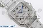 Santos De 40mm TWF 1:1 Best Edition SS Dial 904L SS Case and Bracelet A2824 - Image 3