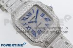 Santos De 40mm TWF 1:1 Best Edition SS Dial 904L SS Case and Bracelet A2824 - Image 3