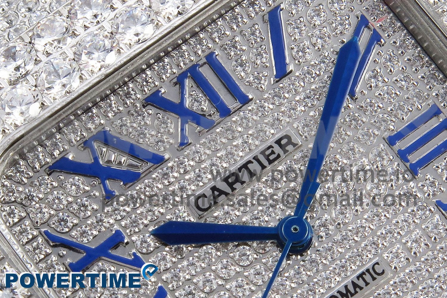 Santos De 40mm TWF 1:1 Best Edition SS Dial 904L SS Case and Bracelet A2824 - Image 4