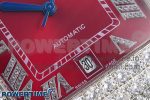 Santos De 40mm TWF 1:1 Best Edition Red Dial 904L SS Case and Bracelet A2824 - Image 5