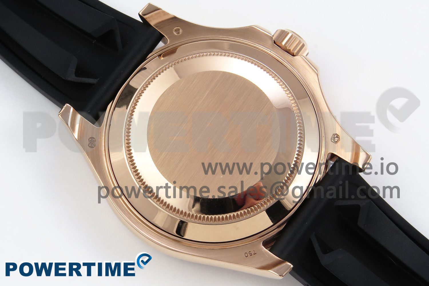 Yacht-Master 126655 KF 1:1 Best Edition Rainbow Bezel RG Wrapped on Oysterflex Strap VR3235 (Gen Weight) - Image 8