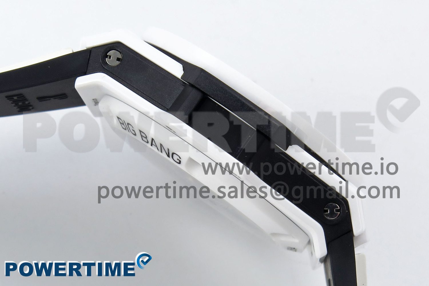 Big Bang Unico 42mm White Ceramic BBF 1:1 Best Edition Skeleton Dial on White Rubber Strap A1280 V2 - Image 7