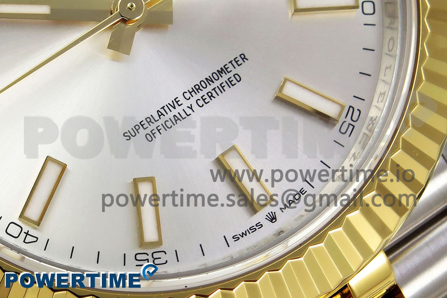 DateJust 41 126333 904L SS VSF 1:1 Best Edition Silver Stick Dial on Jubilee Bracelet VS3235 - Image 5