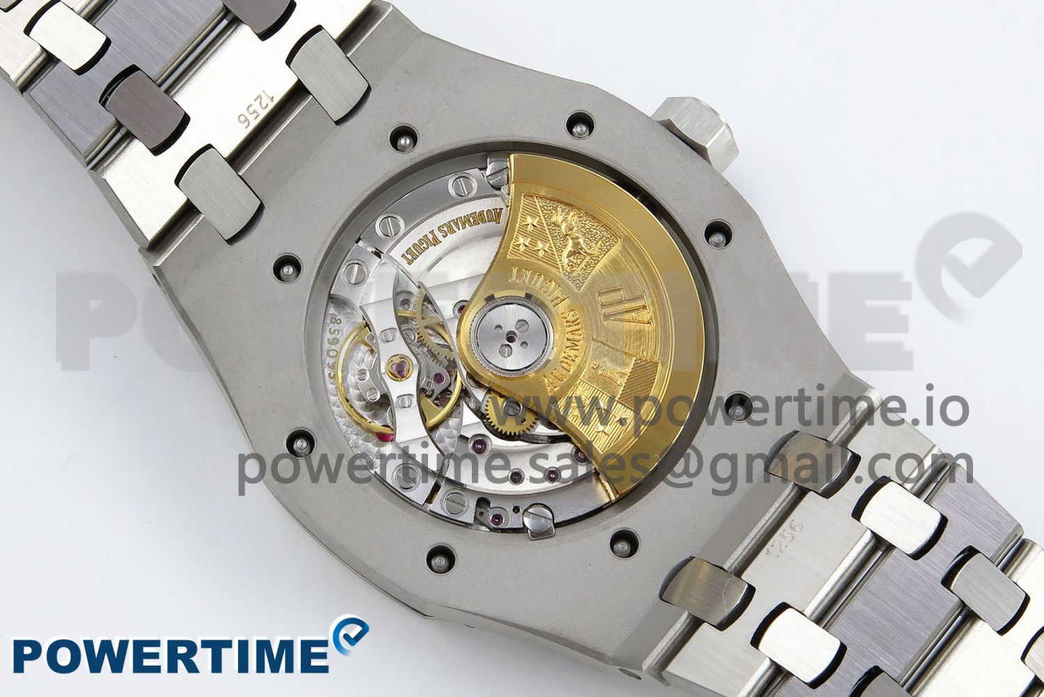 Royal Oak 37mm 15450 SS ZF 1:1 Best Edition White Textured Dial on SS Bracelet SA3120 Super Clone - Image 8