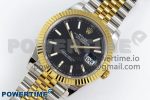 DateJust 41 126333 904L SS VSF 1:1 Best Edition Black Stick Dial on Jubilee Bracelet VS3235 - Image 2
