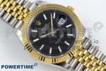DateJust 41 126333 904L SS VSF 1:1 Best Edition Black Stick Dial on Jubilee Bracelet VS3235 - Image 3