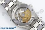 Royal Oak 37mm 15450 SS ZF 1:1 Best Edition White Textured Dial on SS Bracelet SA3120 Super Clone - Image 12
