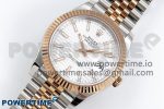 DateJust 41 126331 904L SS VSF 1:1 Best Edition Silver Textured Dial on Jubilee Bracelet VS3235 - Image 2