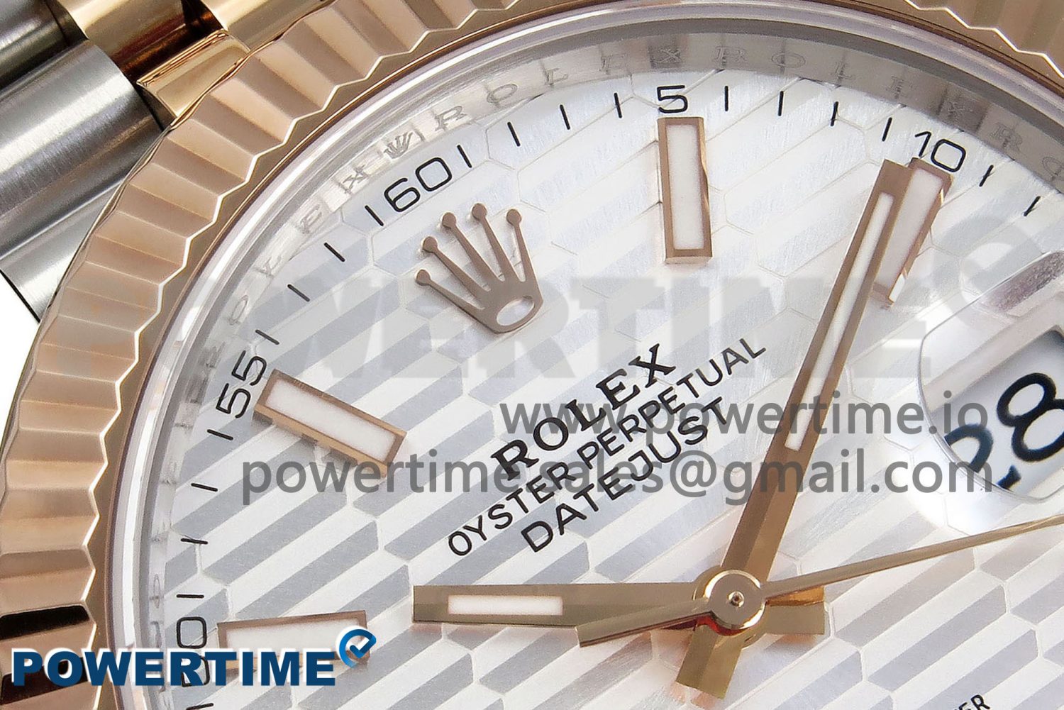 DateJust 41 126331 904L SS VSF 1:1 Best Edition Silver Textured Dial on Jubilee Bracelet VS3235 - Image 4