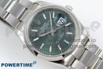 DateJust 36 SS 126200 VSF 1:1 Best Edition 904L Steel Green Dial on Oyster Bracelet VS3235 - Image 3