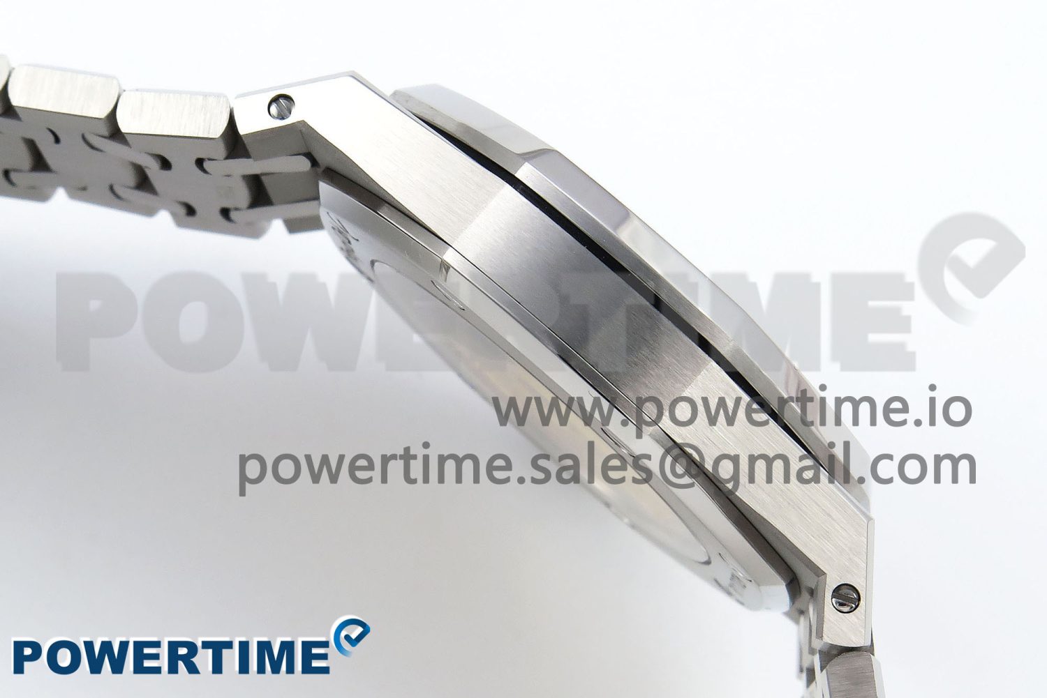 Royal Oak 37mm 15450 SS ZF 1:1 Best Edition White Textured Dial on SS Bracelet SA3120 Super Clone - Image 7