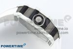 RM21-02 Tourbillon NTPT RMF Best Edition Skeleton Dial on White Rubber Strap - Image 6