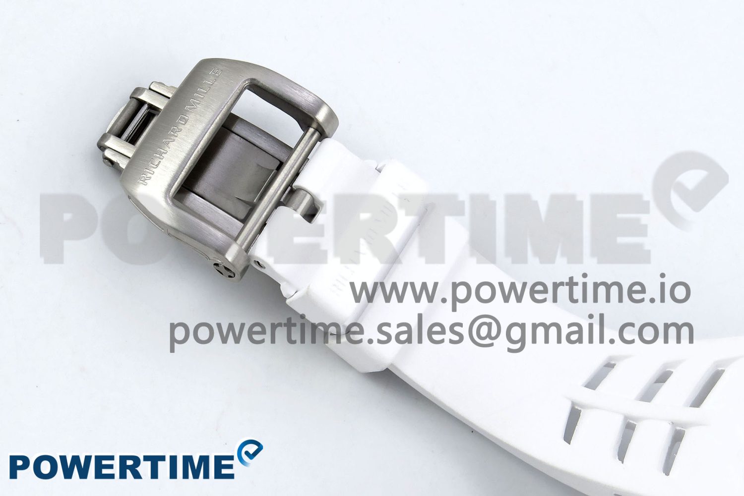 RM21-02 Tourbillon NTPT RMF Best Edition Skeleton Dial on White Rubber Strap - Image 13