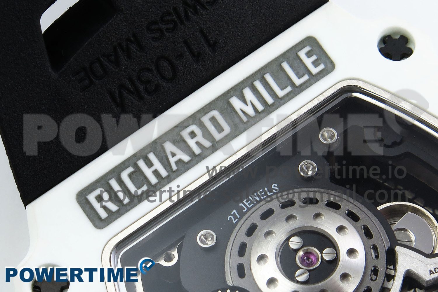 RM21-02 Tourbillon NTPT RMF Best Edition Skeleton Dial on Black Rubber Strap - Image 9