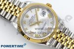 DateJust 36 126233 APF 1:1 Best Edition 904L Steel Silver Diamond Roman Dial on Jubilee Bracelet VR3235 - Image 3