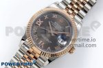 DateJust 36 126231 APF 1:1 Best Edition 904L Steel Brown Diamond Roman Dial on Jubilee Bracelet VR3235 - Image 2