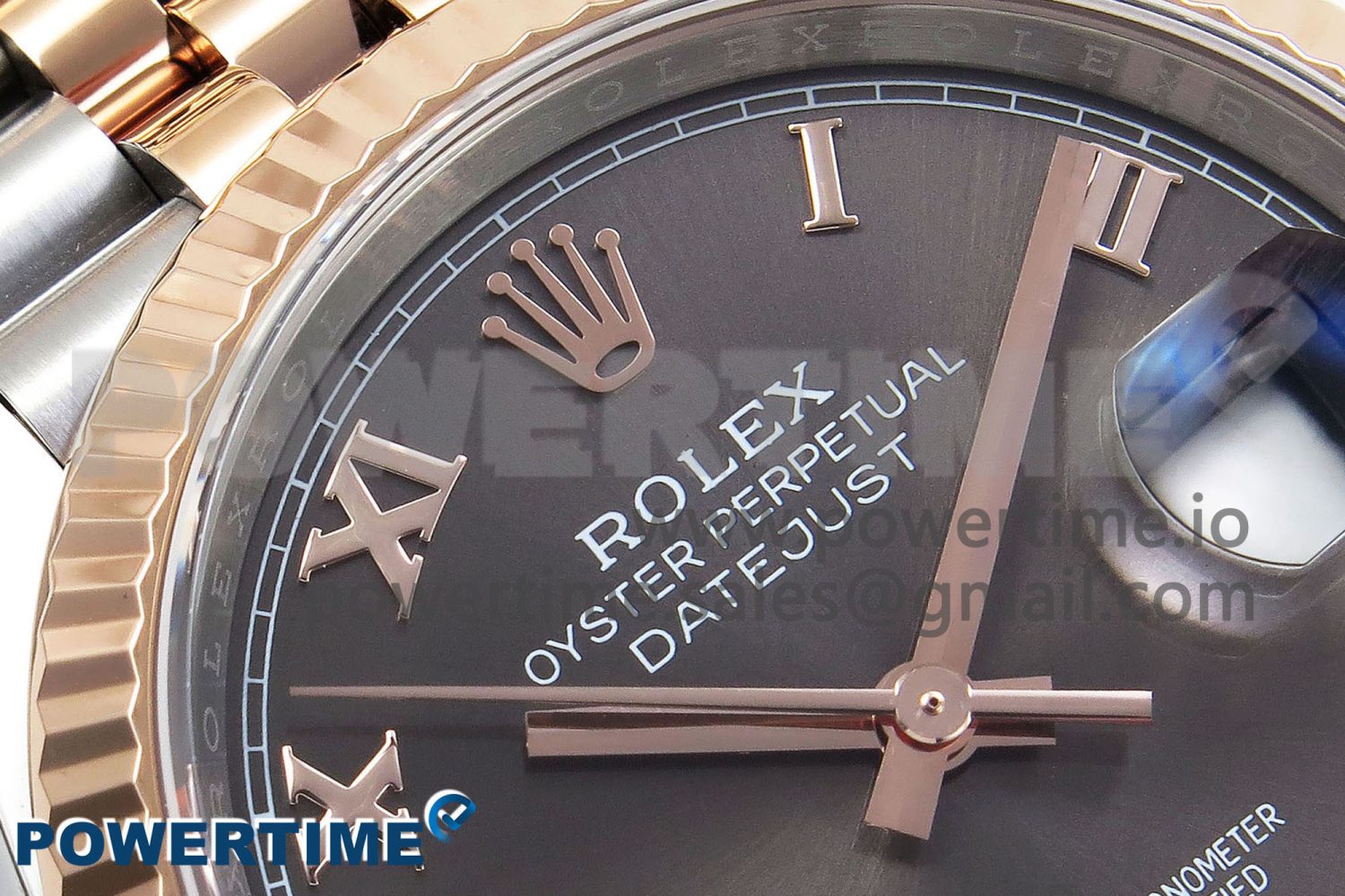 DateJust 36 126231 APF 1:1 Best Edition 904L Steel Brown Diamond Roman Dial on Jubilee Bracelet VR3235 - Image 4