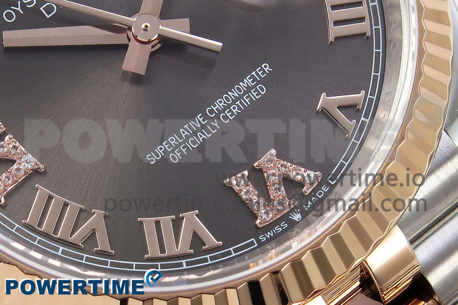 DateJust 36 126231 APF 1:1 Best Edition 904L Steel Brown Diamond Roman Dial on Jubilee Bracelet VR3235 - Image 5
