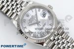 DateJust 36 126234 APF 1:1 Best Edition 904L Steel Silver Diamond Roman Dial on Jubilee Bracelet VR3235 - Image 3