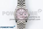 DateJust 36 126234 APF 1:1 Best Edition 904L Steel Pink Diamond Roman Dial on Jubilee Bracelet VR3235