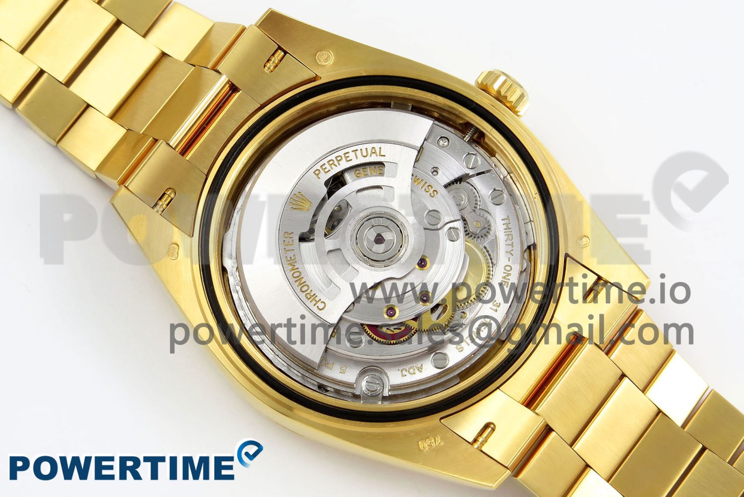Day Date 40 YG 228238 ARF 1:1 Best Edition White Roman Dial on President Bracelet VR3255 - Image 10