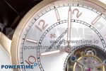 Traditionnelle Tourbillon RG RMSF Best Edition Silver Dial on Brown Leather Strap - Image 4