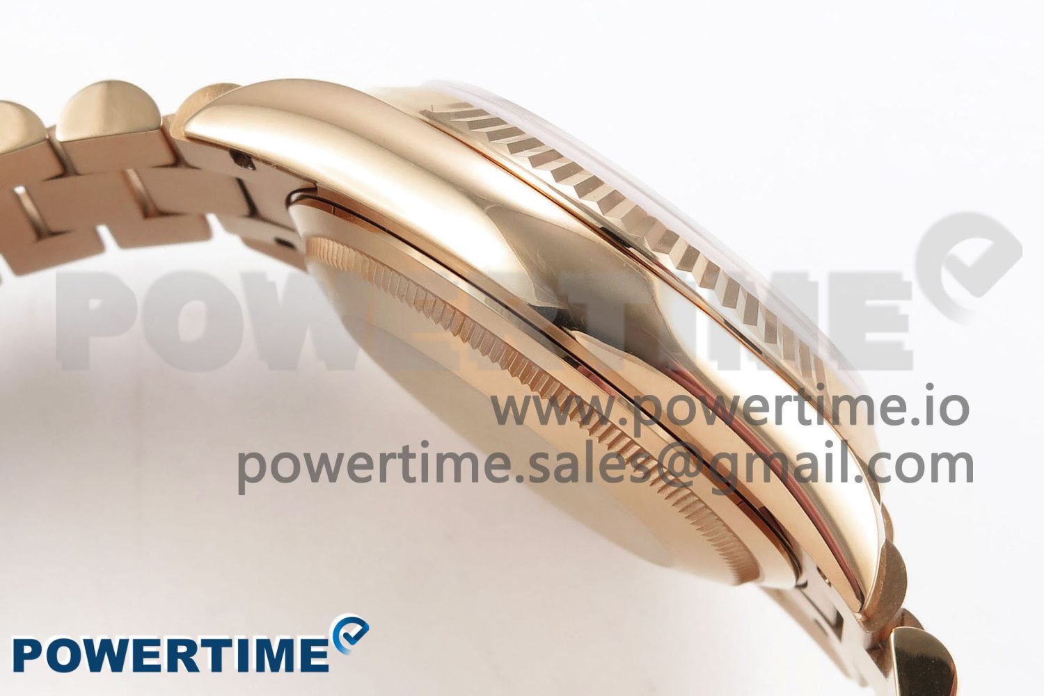 Day Date 36 RG RAF 1:1 Best Edition Tiffany Blue Stone Roman Dial on RG Bracelet A2836 - Image 7