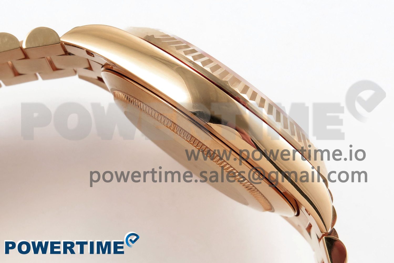 Day Date 40 RG 228235 ARF 1:1 Best Edition Green Roman Dial on President Bracelet VR3255 - Image 7