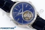 Master Ultra Thin Tourbillon SS RMS Best Edition Blue Star Dial on Blue Leather Strap - Image 3
