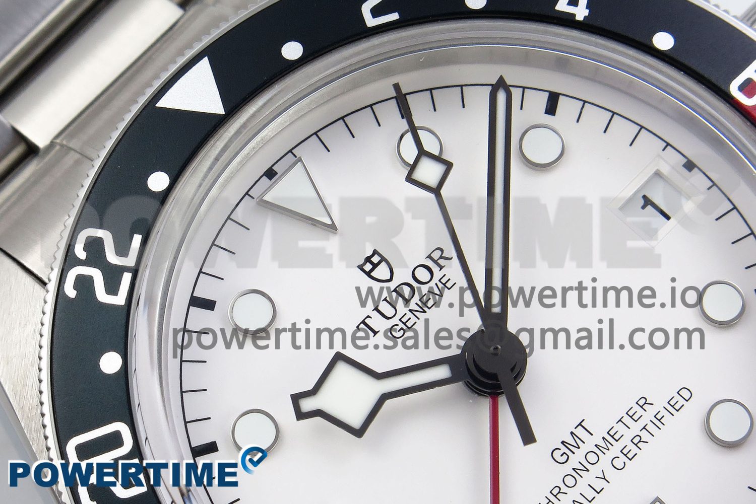 Black Bay GMT Pepsi Blue/Red Bezel ZF 1:1 Best Edition White Dial on SS Bracelet A2836 - Image 4