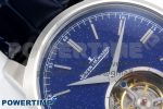 Master Ultra Thin Tourbillon SS RMS Best Edition Blue Star Dial on Blue Leather Strap - Image 4
