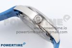 Aqua Terra GMT Worldtimer 43mm VSF 1:1 Best Edition Summer Blue Dial on Blue Rubber Strap A8938 Super Clone - Image 6