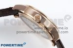 Traditionnelle Tourbillon RG RMSF Best Edition White Textured Dial on Brown Leather Strap - Image 6
