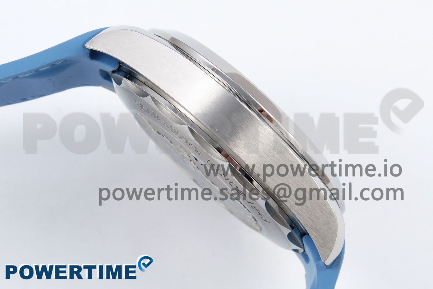 Aqua Terra GMT Worldtimer 43mm VSF 1:1 Best Edition Summer Blue Dial on Blue Rubber Strap A8938 Super Clone - Image 7