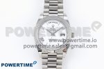 Day Date 40 SS 228239 ARF 1:1 Best Edition White Roman Dial on President Bracelet VR3255