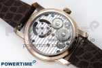 Traditionnelle Tourbillon RG RMSF Best Edition White Textured Dial on Brown Leather Strap - Image 8