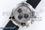 2023 Daytona 126519 Clean 1:1 Best Edition Grey Dial on Oysterflex Rubber Strap SH4131 - Image 2