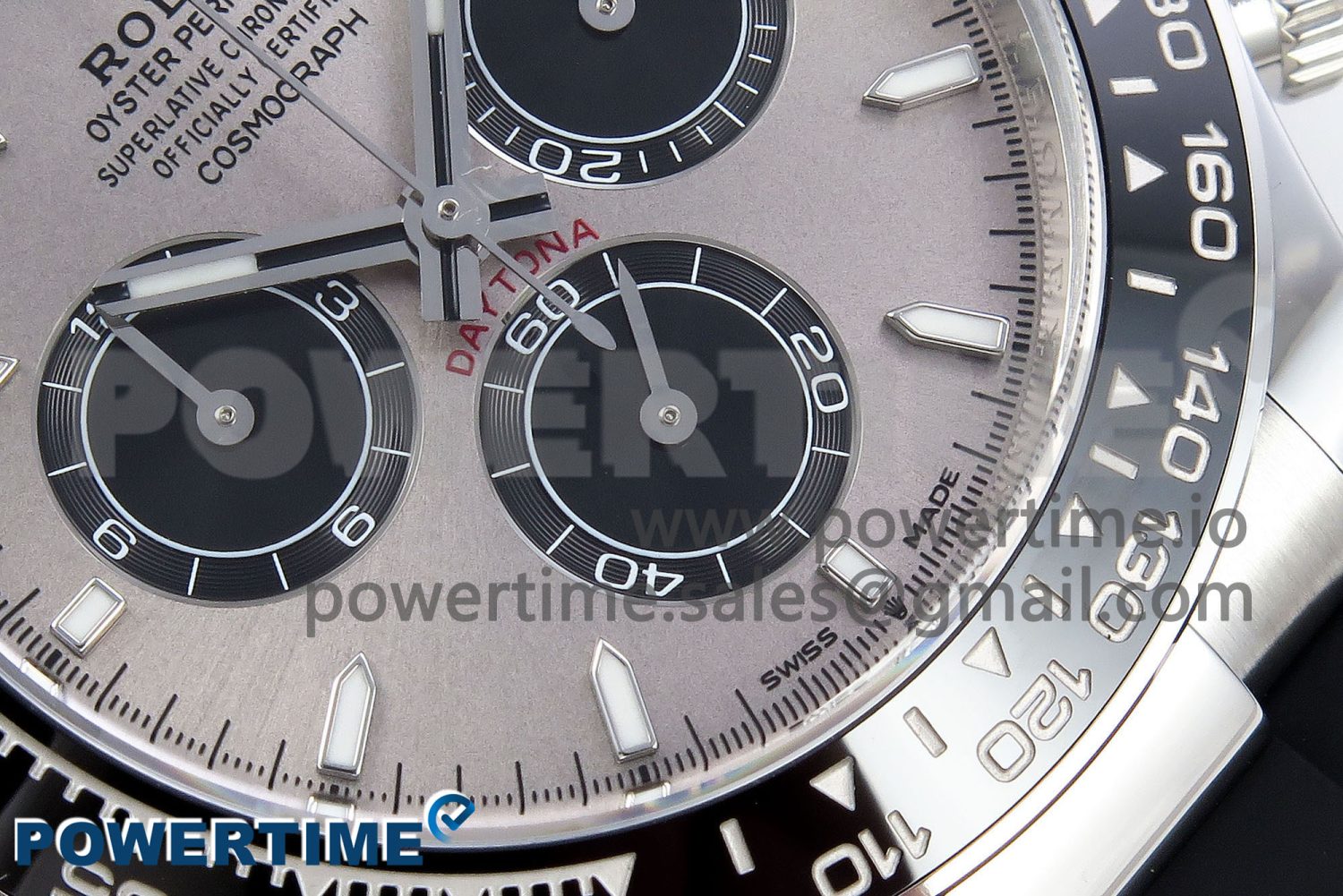 2023 Daytona 126519 Clean 1:1 Best Edition Grey Dial on Oysterflex Rubber Strap SH4131 - Image 5