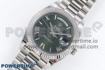 Day Date 40 SS 228239 ARF 1:1 Best Edition Green Roman Dial on President Bracelet VR3255 - Image 2