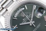 Day Date 40 SS 228239 ARF 1:1 Best Edition Green Roman Dial on President Bracelet VR3255 - Image 4