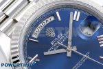 Day Date 40 SS 228239 ARF 1:1 Best Edition Blue Roman Dial on President Bracelet VR3255 - Image 4