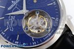 Master Ultra Thin Tourbillon SS RMS Best Edition Blue Star Dial on Black Leather Strap - Image 5