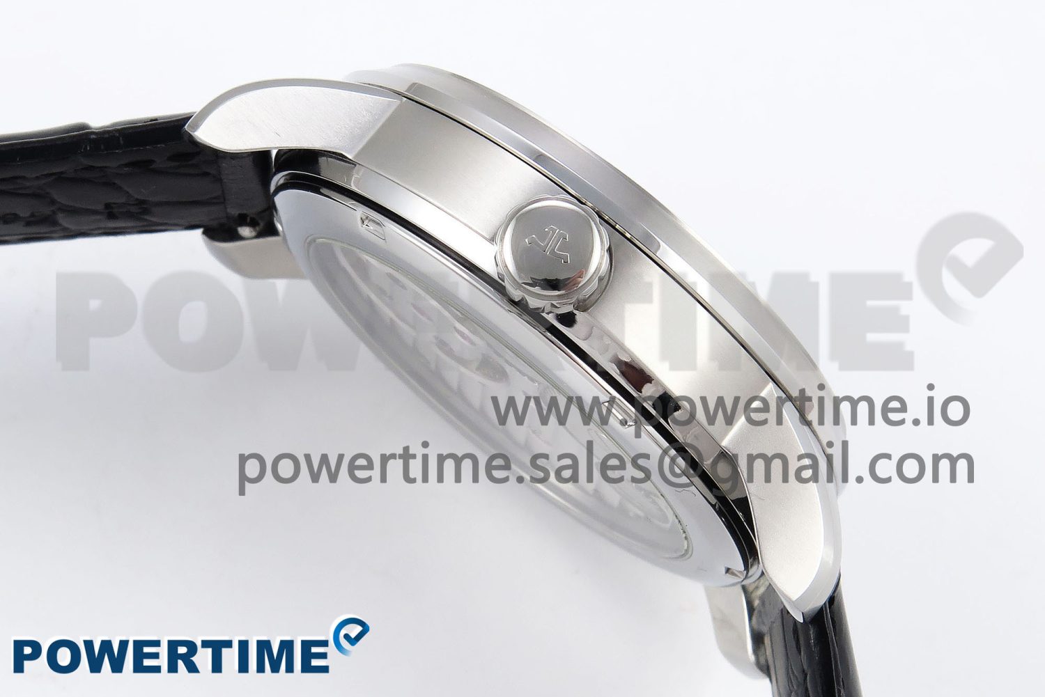 Master Ultra Thin Tourbillon SS RMS Best Edition Blue Star Dial on Black Leather Strap - Image 6
