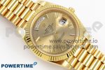 Day Date 40 YG 228238 ARF 1:1 Best Edition YG Roman Dial on President Bracelet VR3255 - Image 3