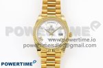 Day Date 40 YG 228238 ARF 1:1 Best Edition White Roman Dial on President Bracelet VR3255